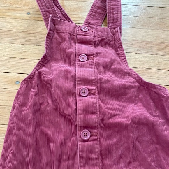 The Children’s Place Girls 10 set of 2 Corduroy Jumper Overall Dress Fall - Picture 4 of 14
